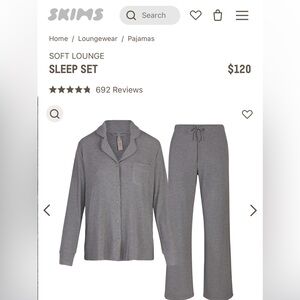 SKIMS Lounge Sleep Set
